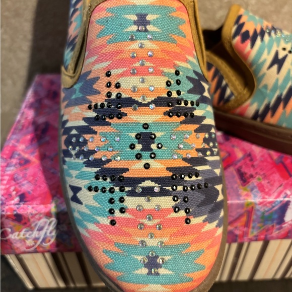 Catchfly Shoes Flats Studded Size 7 - Picture 5 of 5